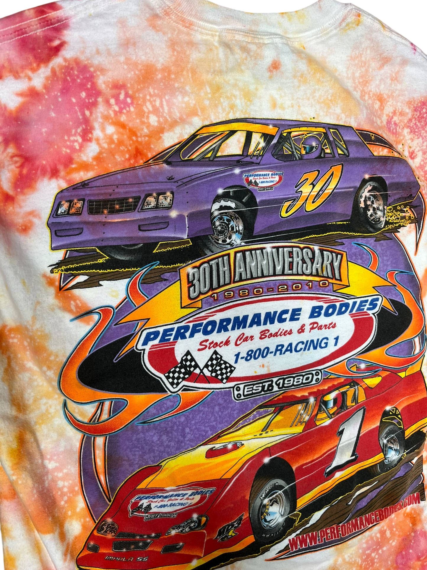 L Ice Dyed Stock Car Shirt