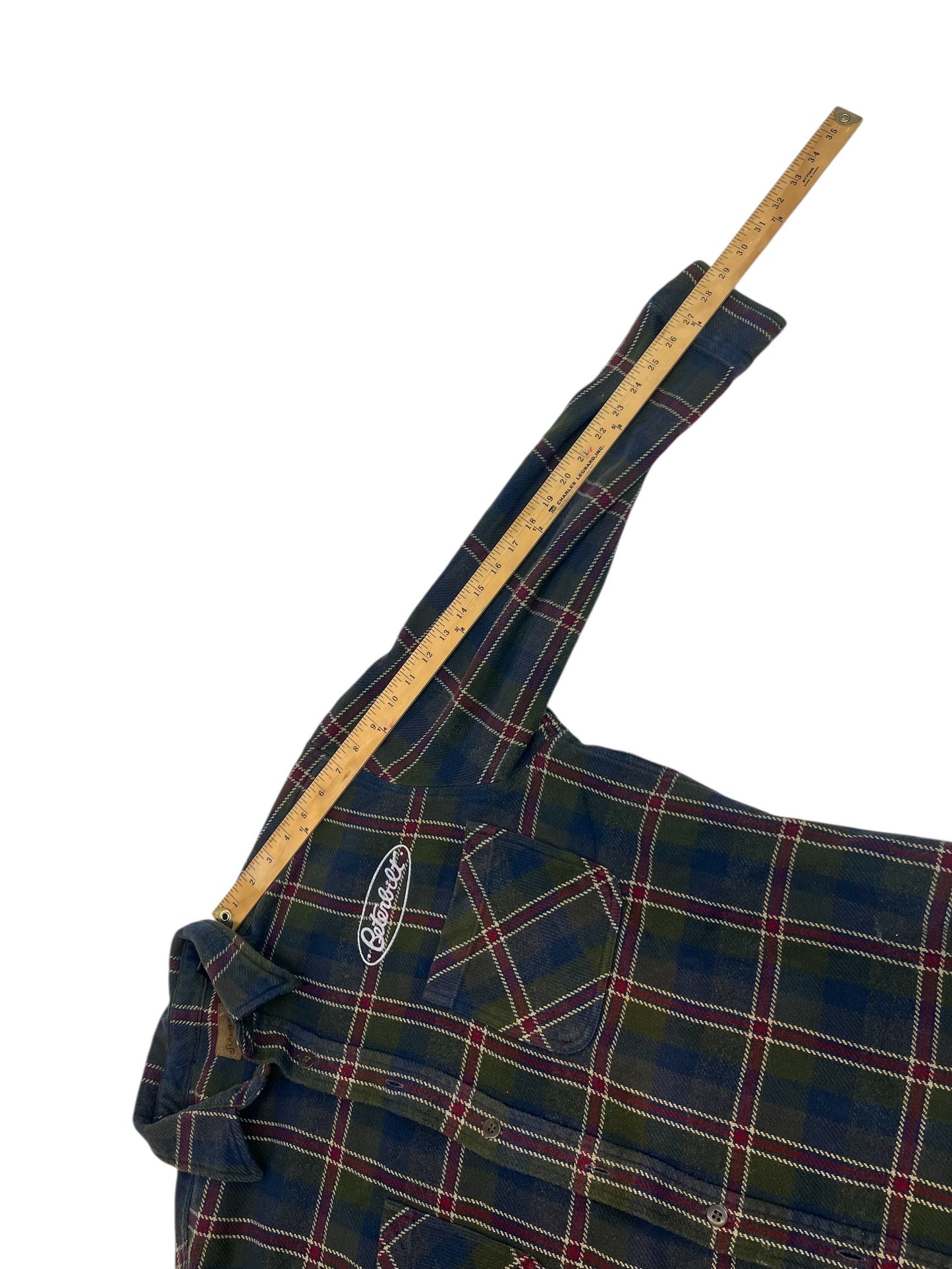 L/XL Cotton Flannel Pinecone Buttonup