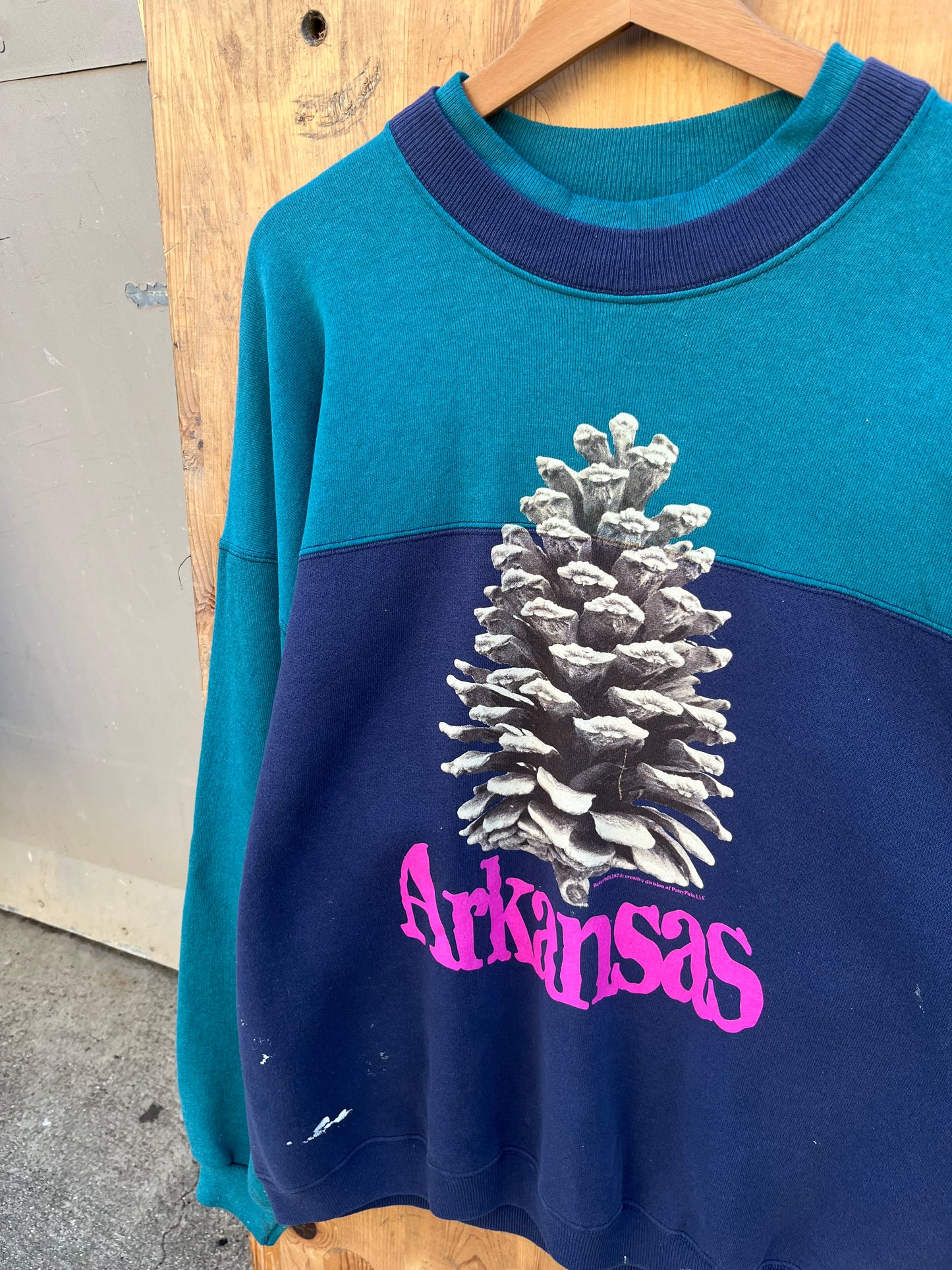 XL TwoTone Pinecone Sweatshirt