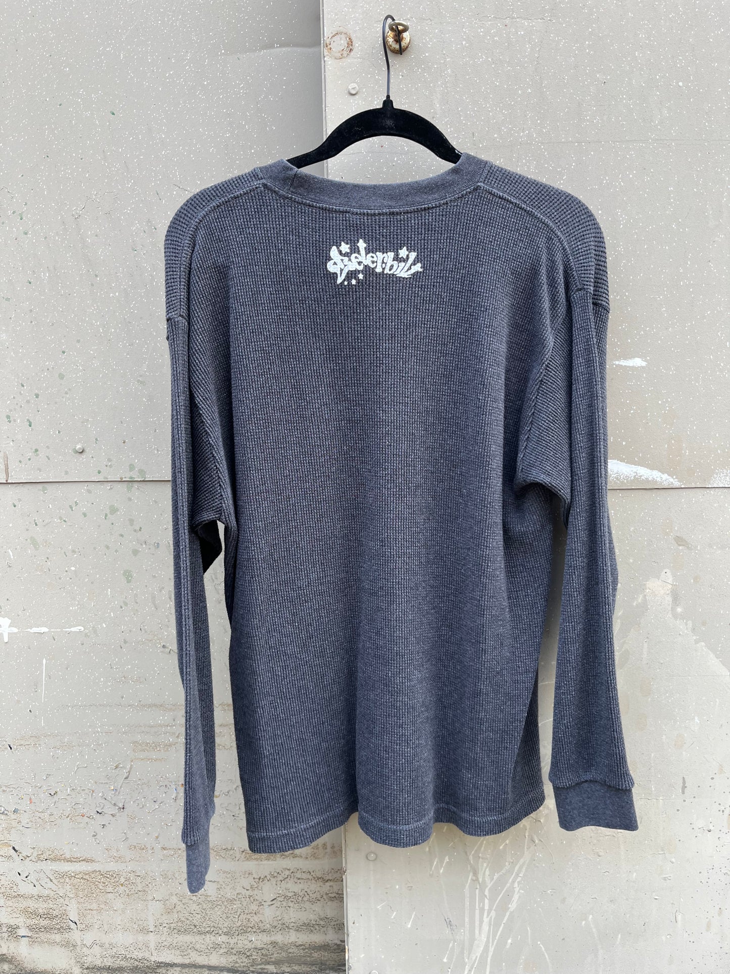 M Cherry Waffle Thermal Longsleeve