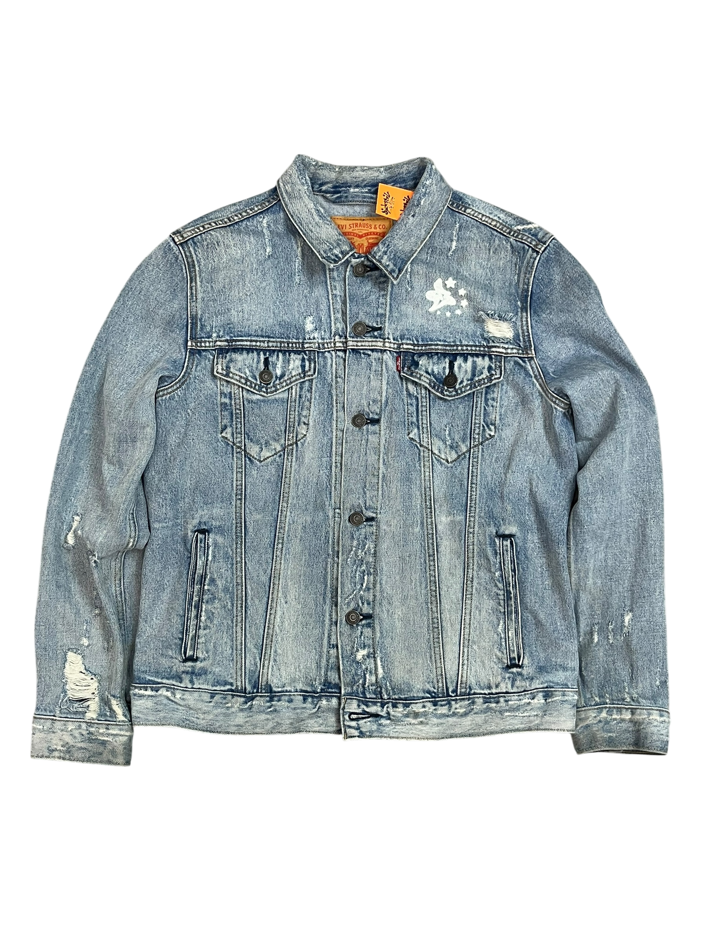 L Levi’s Distressed Ghostberry