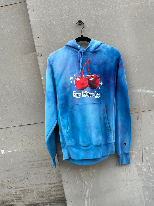 S Icedyed Cherry Champion Hoodie