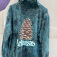 XXL Overdyed Pinecone Camo Hoodie