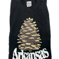 L Arkansas Pinecone Shirt Black