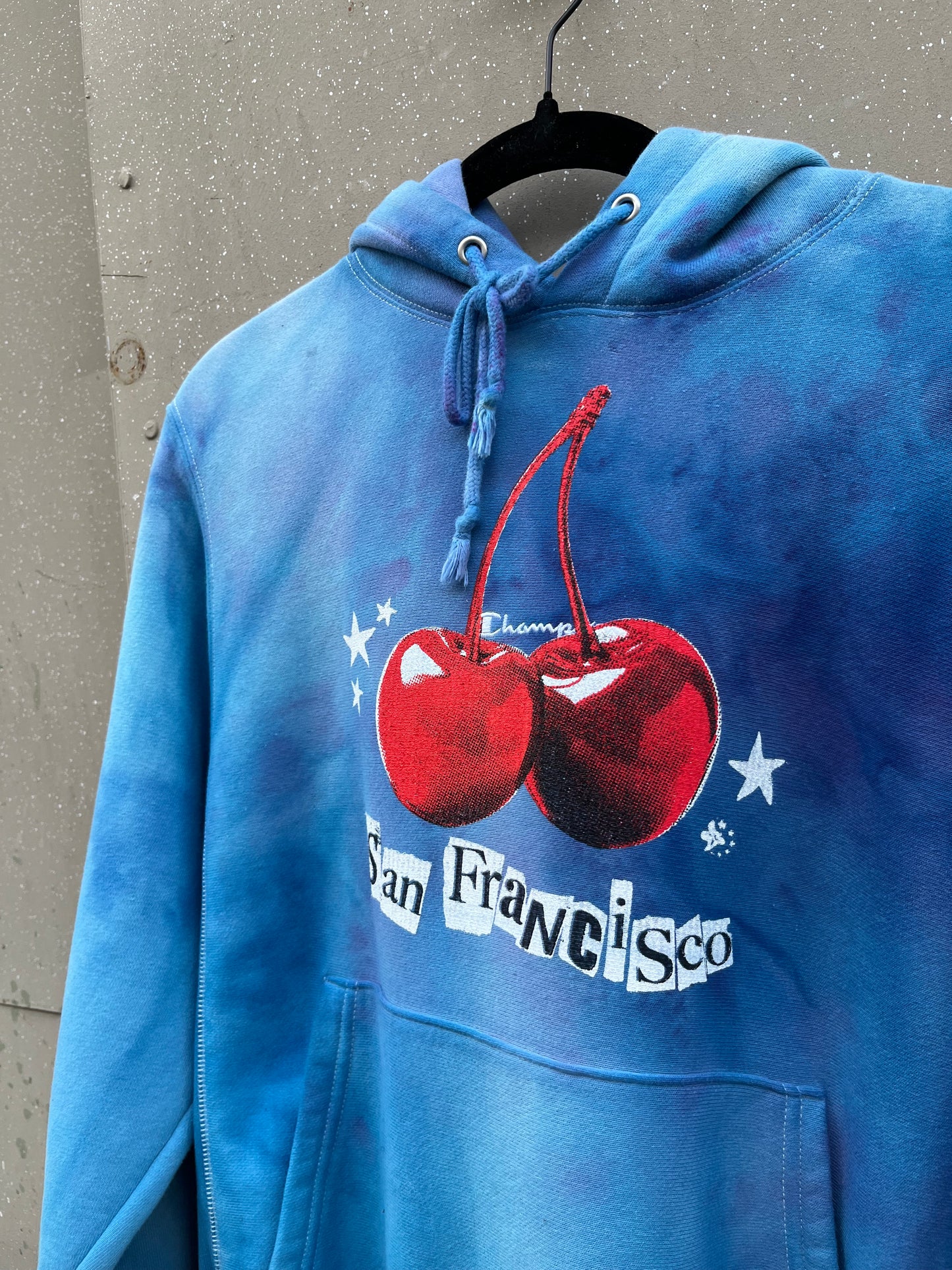 S Icedyed Cherry Champion Hoodie