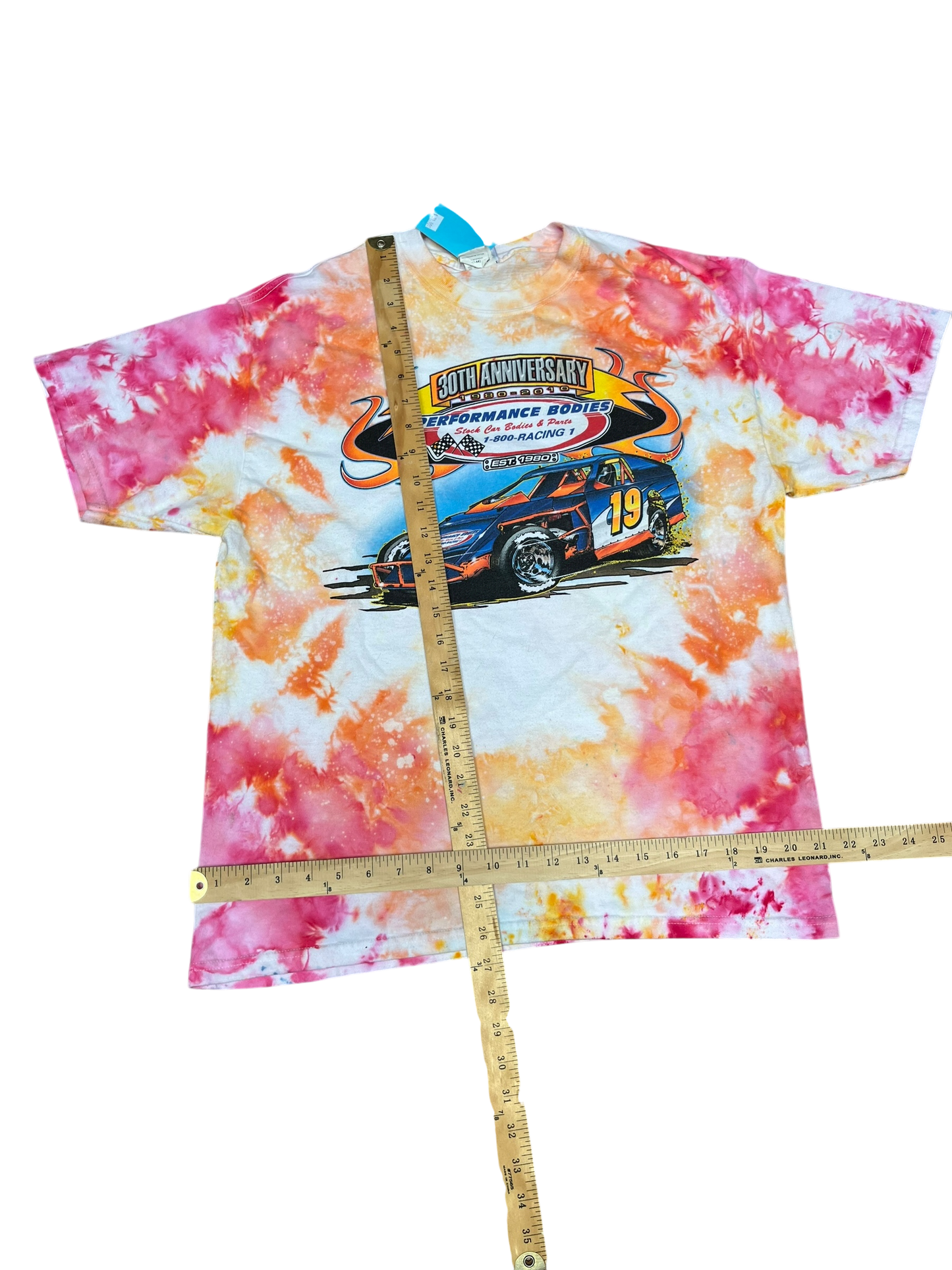 L Ice Dyed Stock Car Shirt