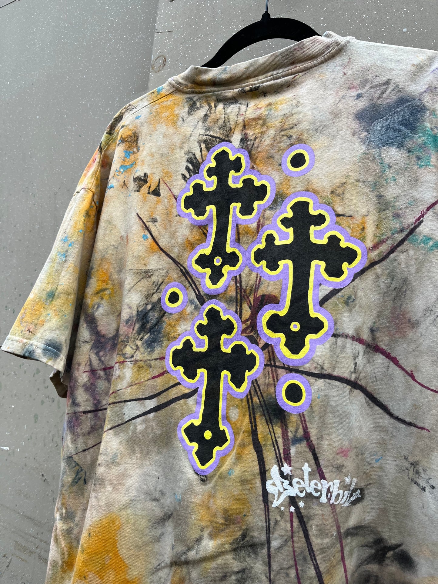 XL Triple Cross Cherry Tee