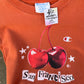 XS Orange Cherry Champion Sweatshirt