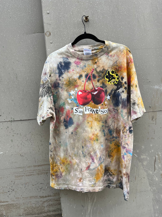 XL Triple Cross Cherry Tee