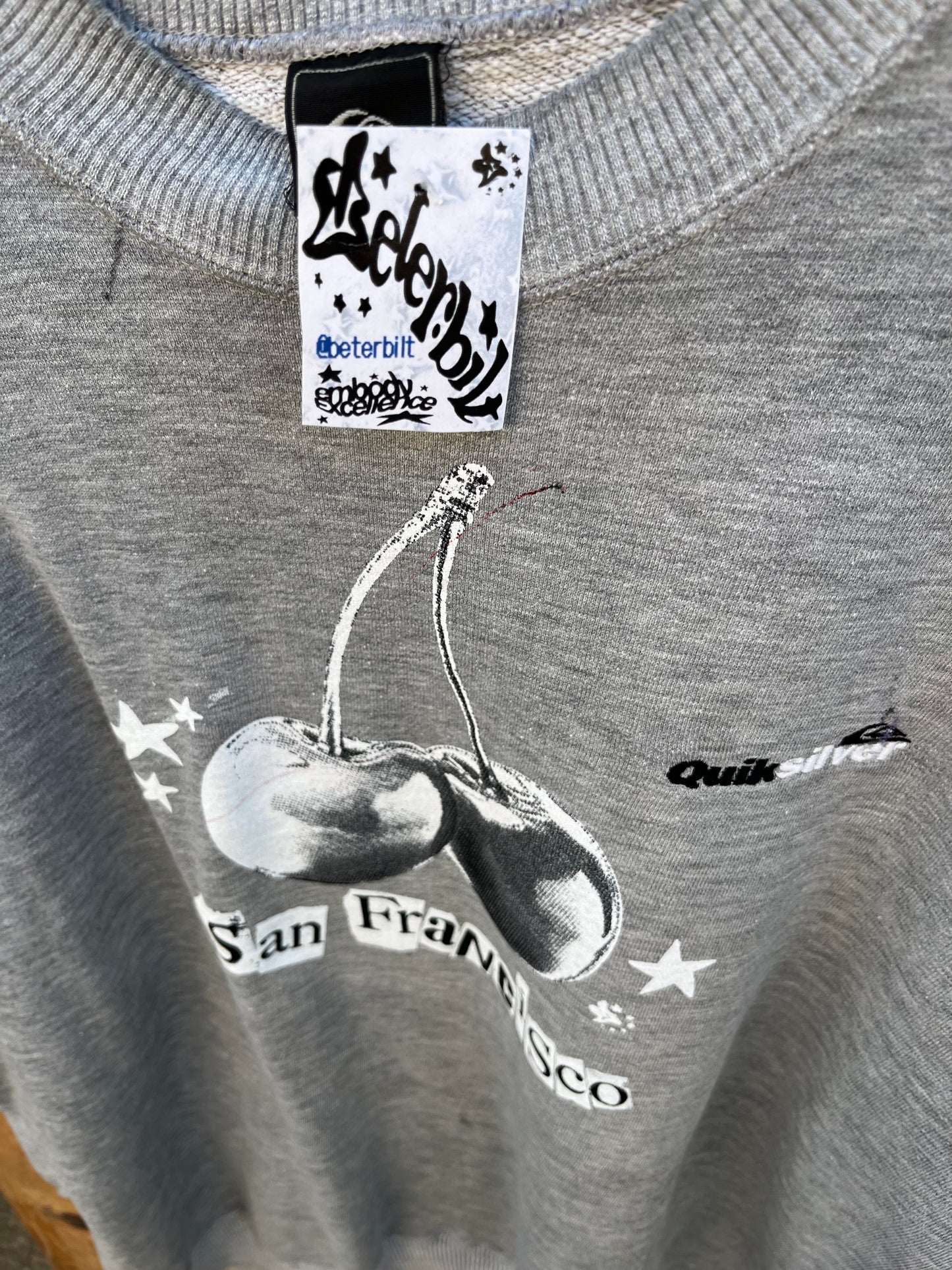 XL Quiksilver Chrome Cherries Sweatshirt