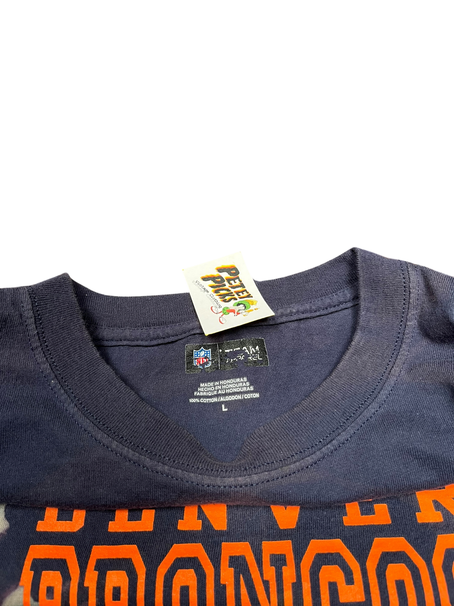 L Reverse Dyed Broncos Tee