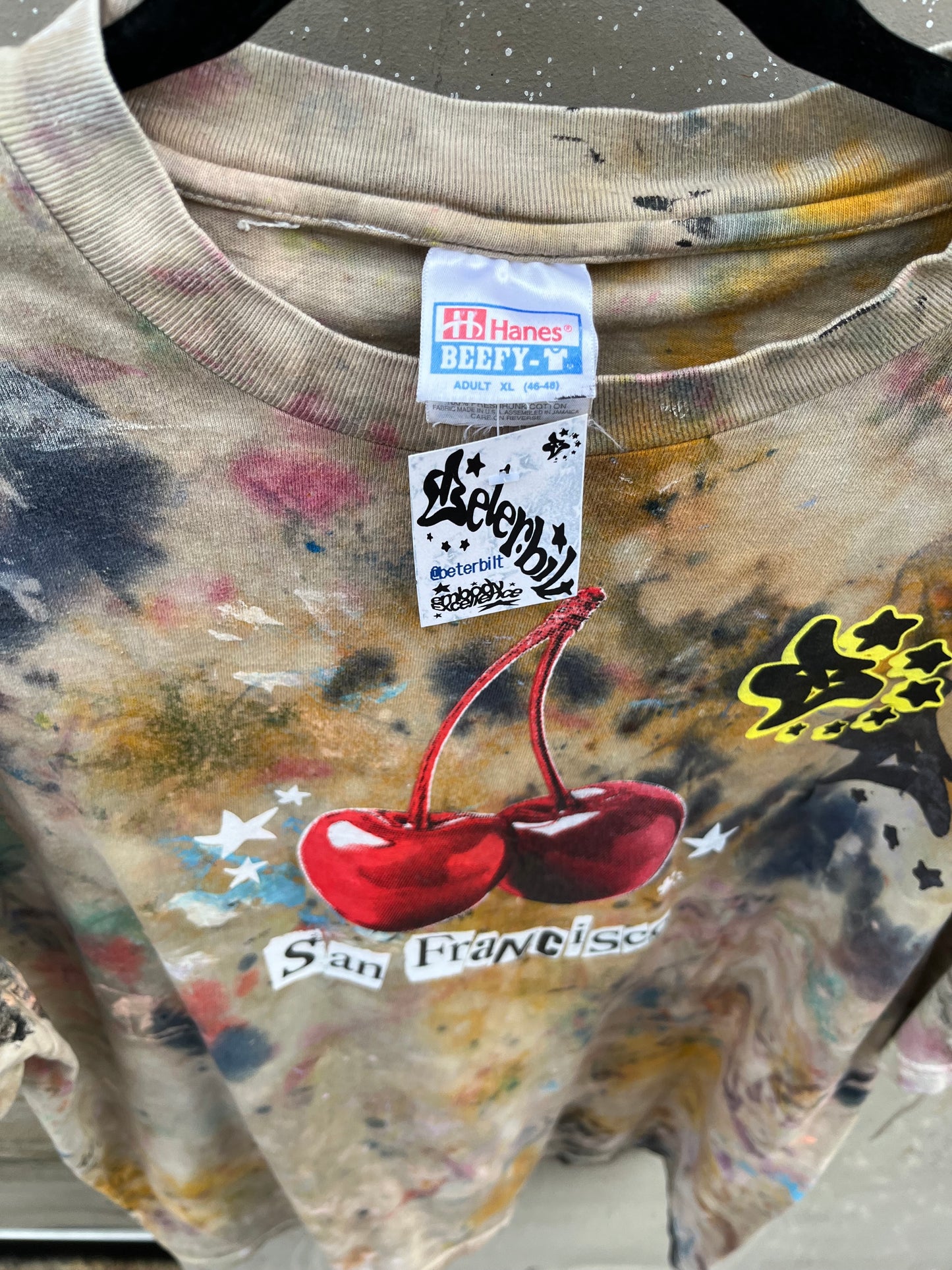 XL Triple Cross Cherry Tee