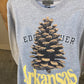 L Eddie Bauer Pinecone Crop Sweatshirt