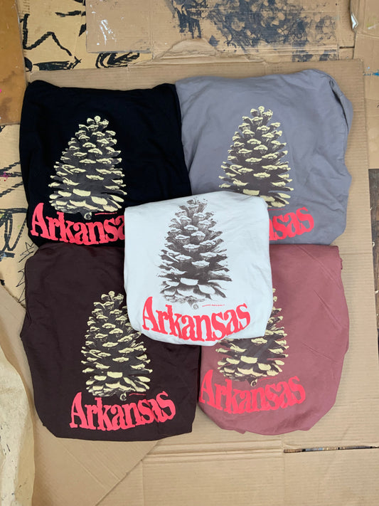 Arkansas Pinecone Lightweight Hoodie