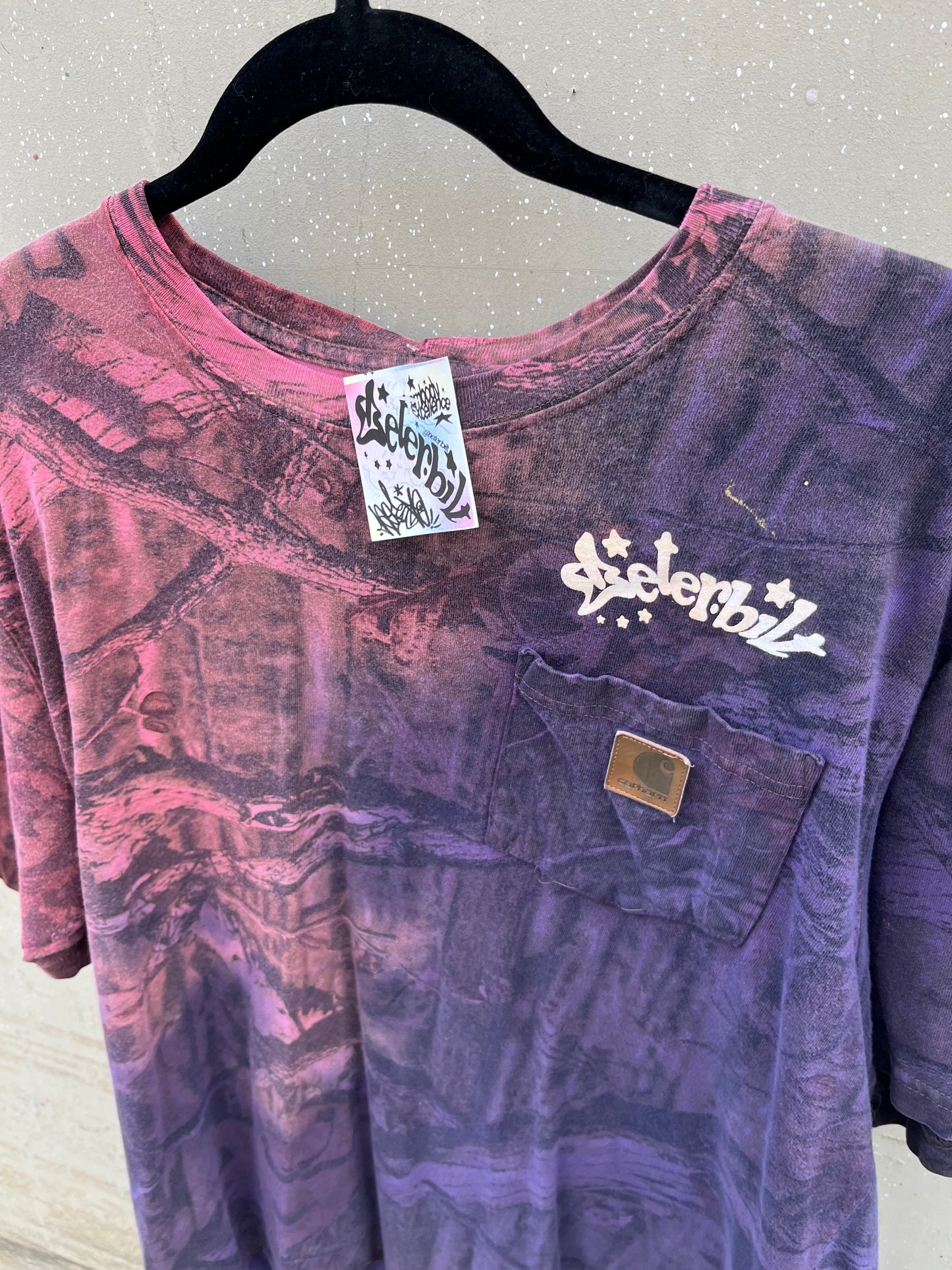 L TwoTone Overdyed Camo Carhartt Cherry Shirt