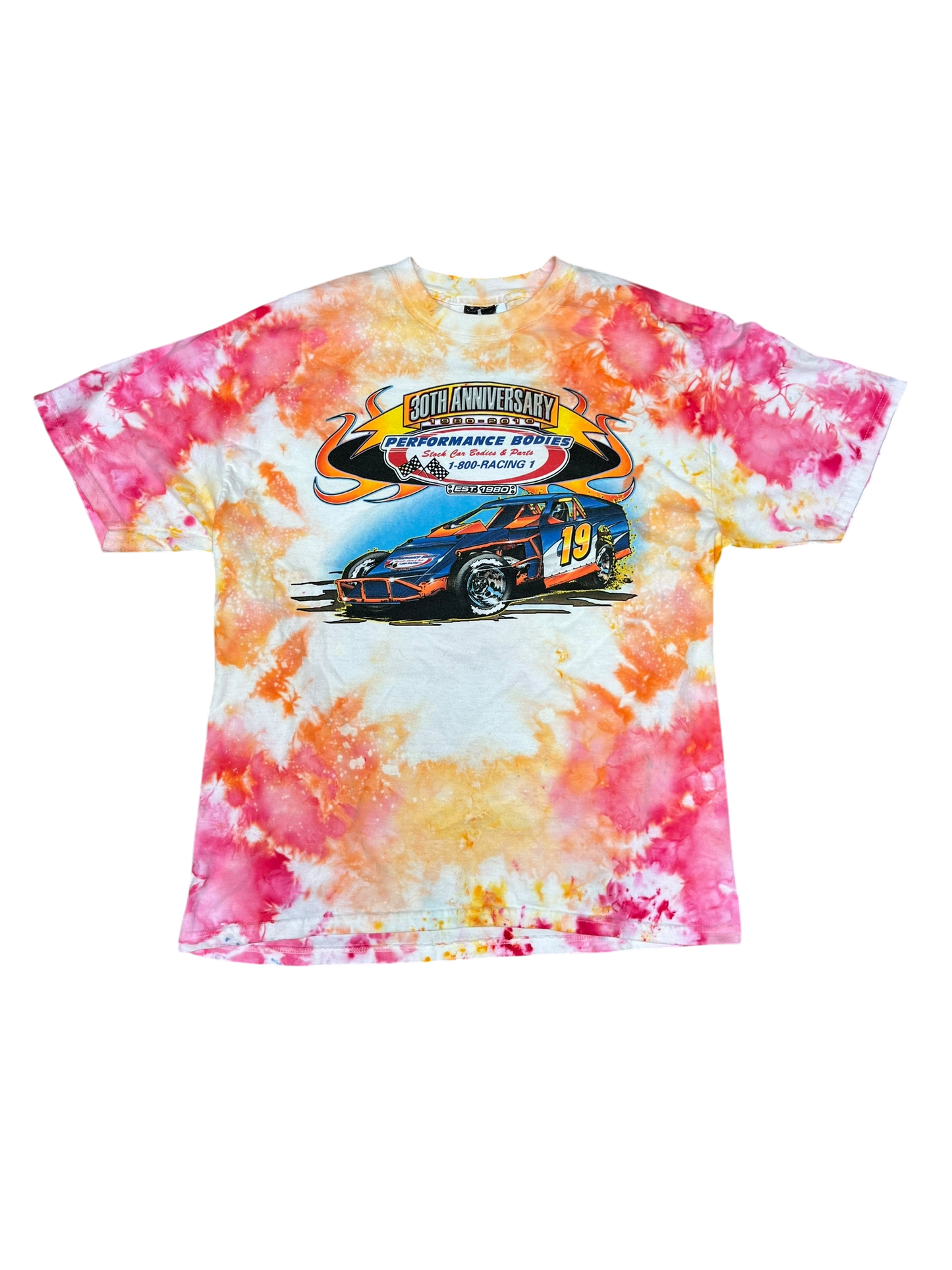 L Ice Dyed Stock Car Shirt