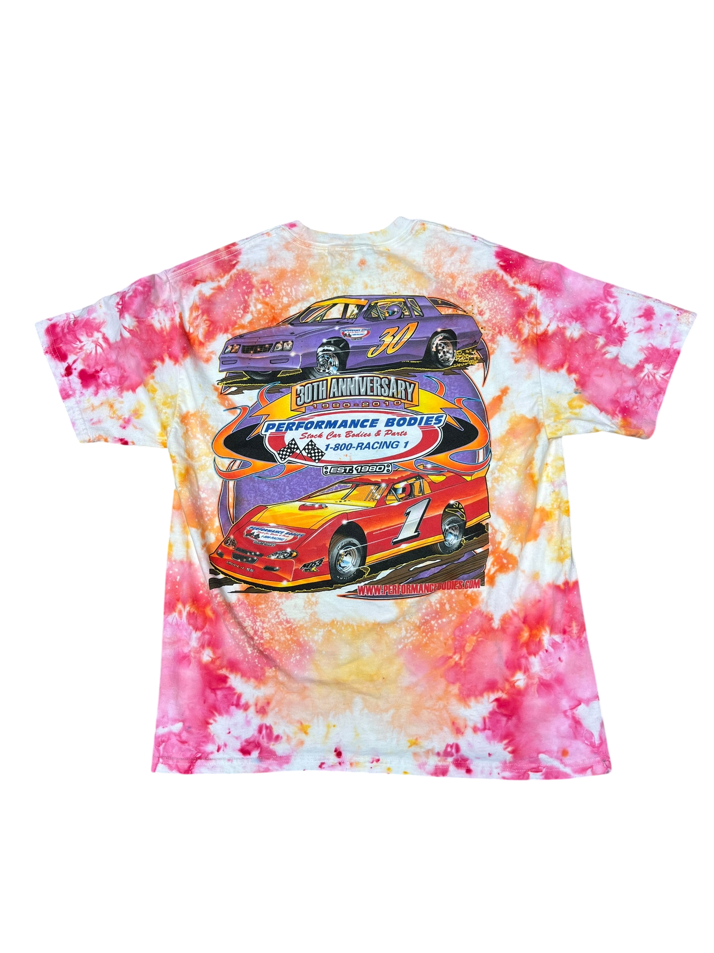 L Ice Dyed Stock Car Shirt