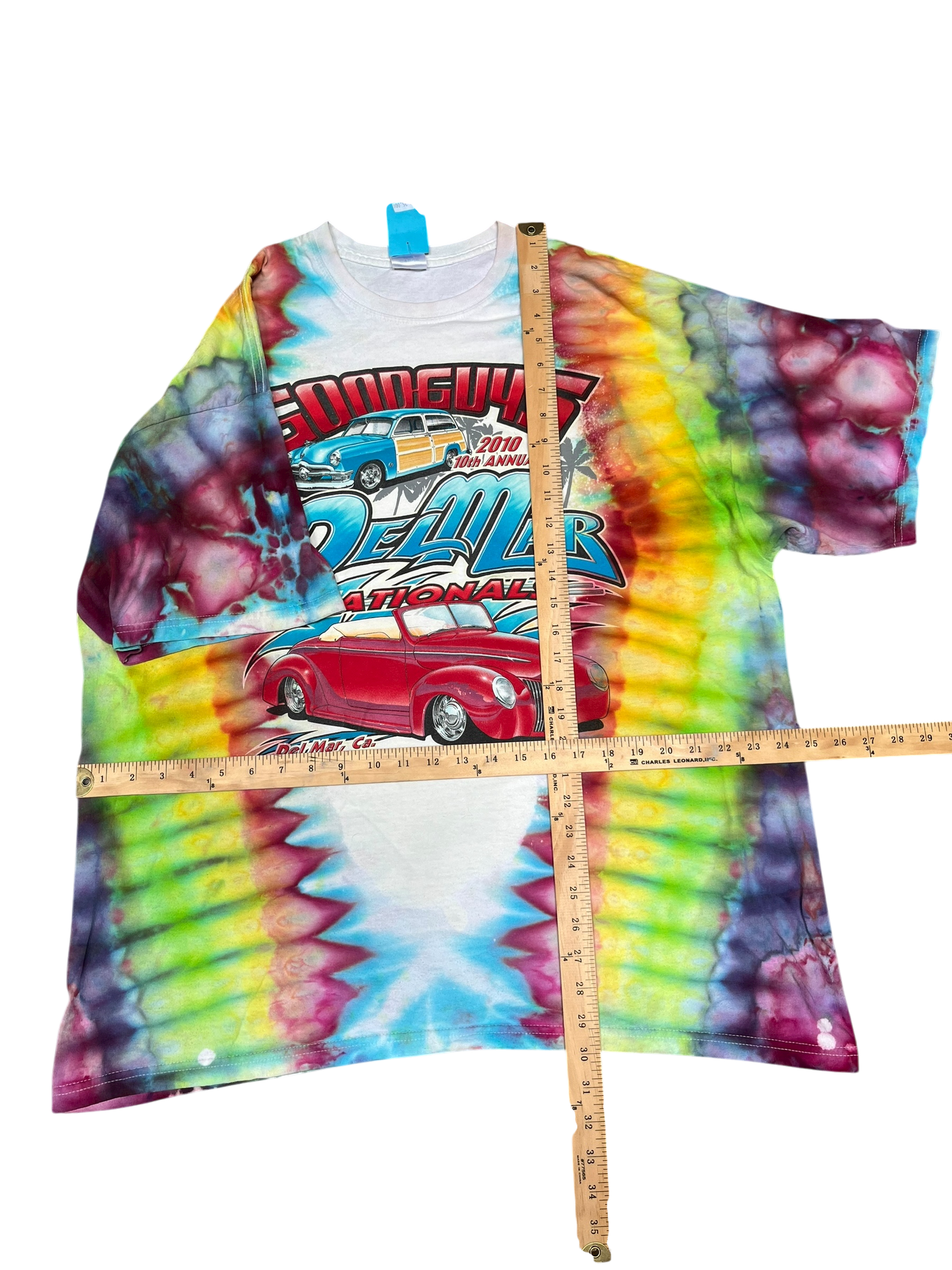 XXL Ice Dyed Del Mar Nationals Tee
