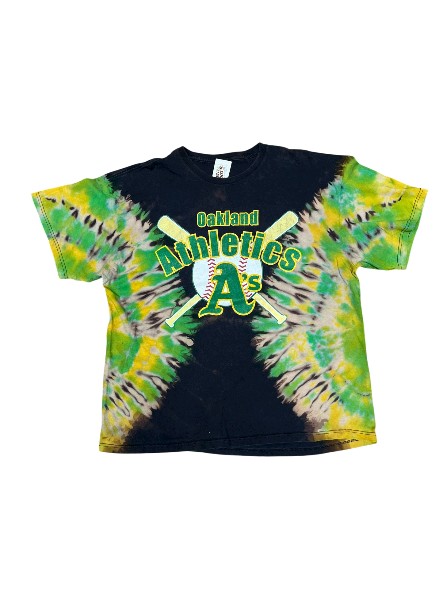 L Oakland A’s Reverse Dye Tee