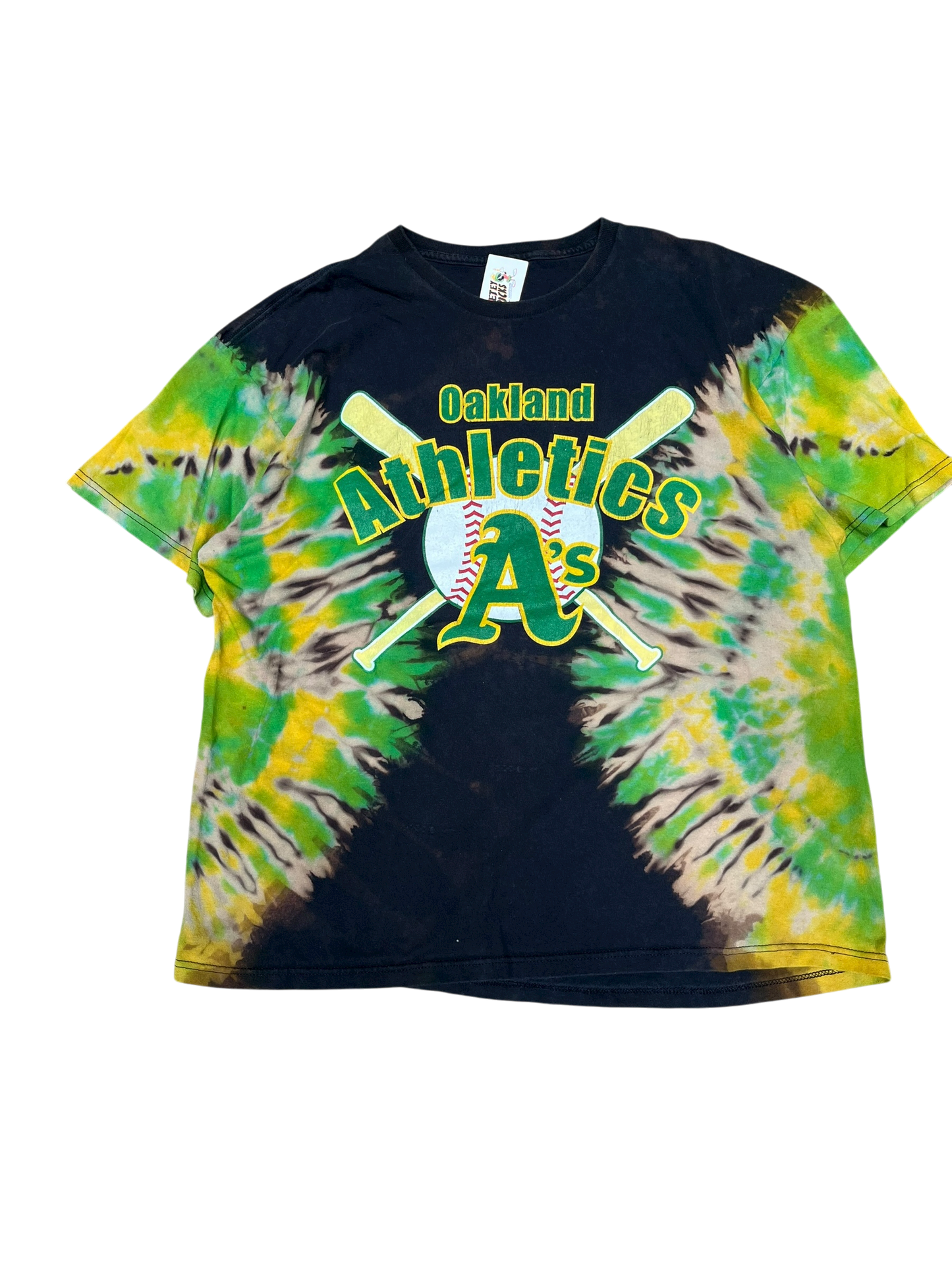 L Oakland A’s Reverse Dye Tee