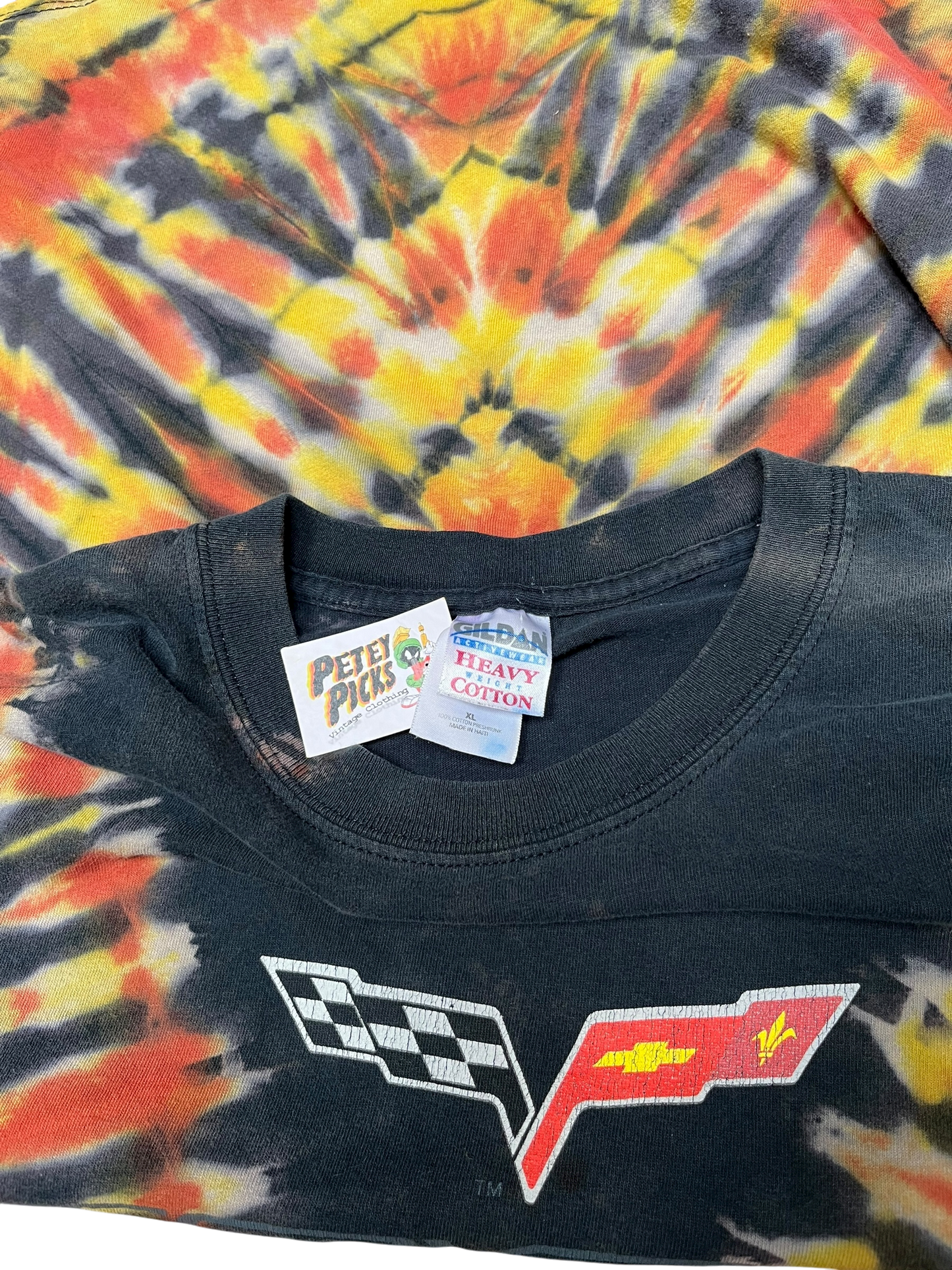 XL Corvette Reverse Dye Shirt￼