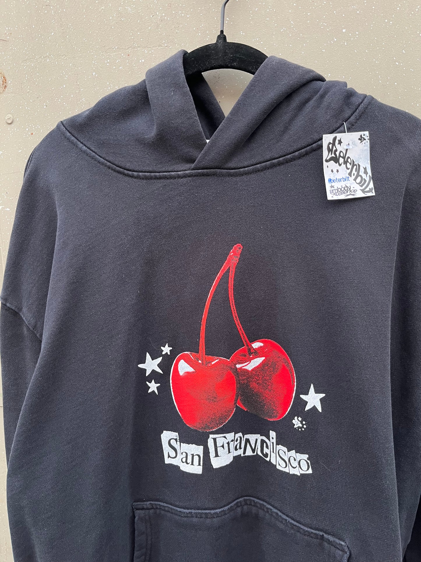XL Heavyweight Cherry Hoodie