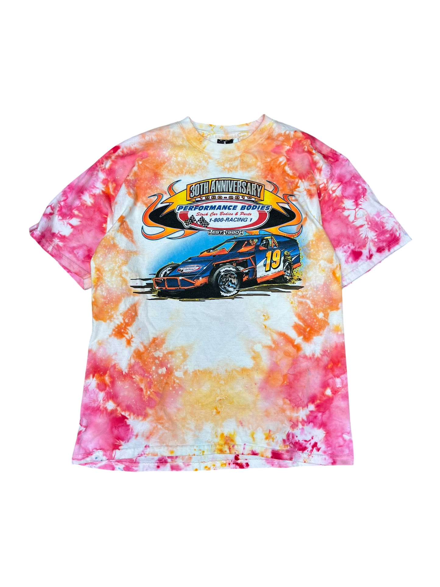 L Ice Dyed Stock Car Shirt