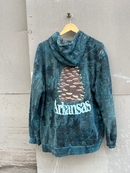 XXL Overdyed Pinecone Camo Hoodie