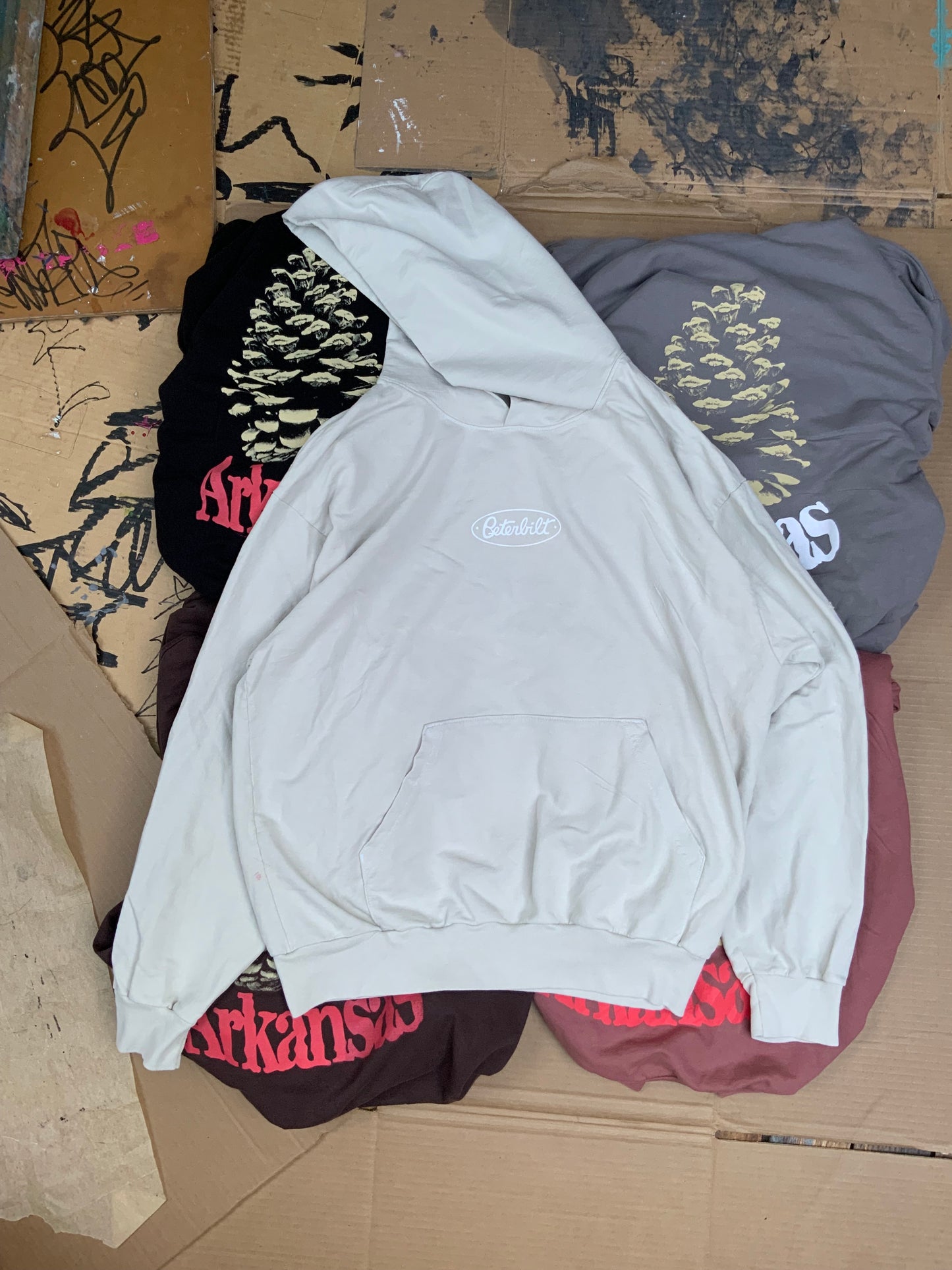 Arkansas Pinecone Lightweight Hoodie