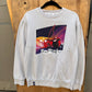 L SF Cherry Stripe Sweatshirt
