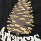L Arkansas Pinecone Shirt Black