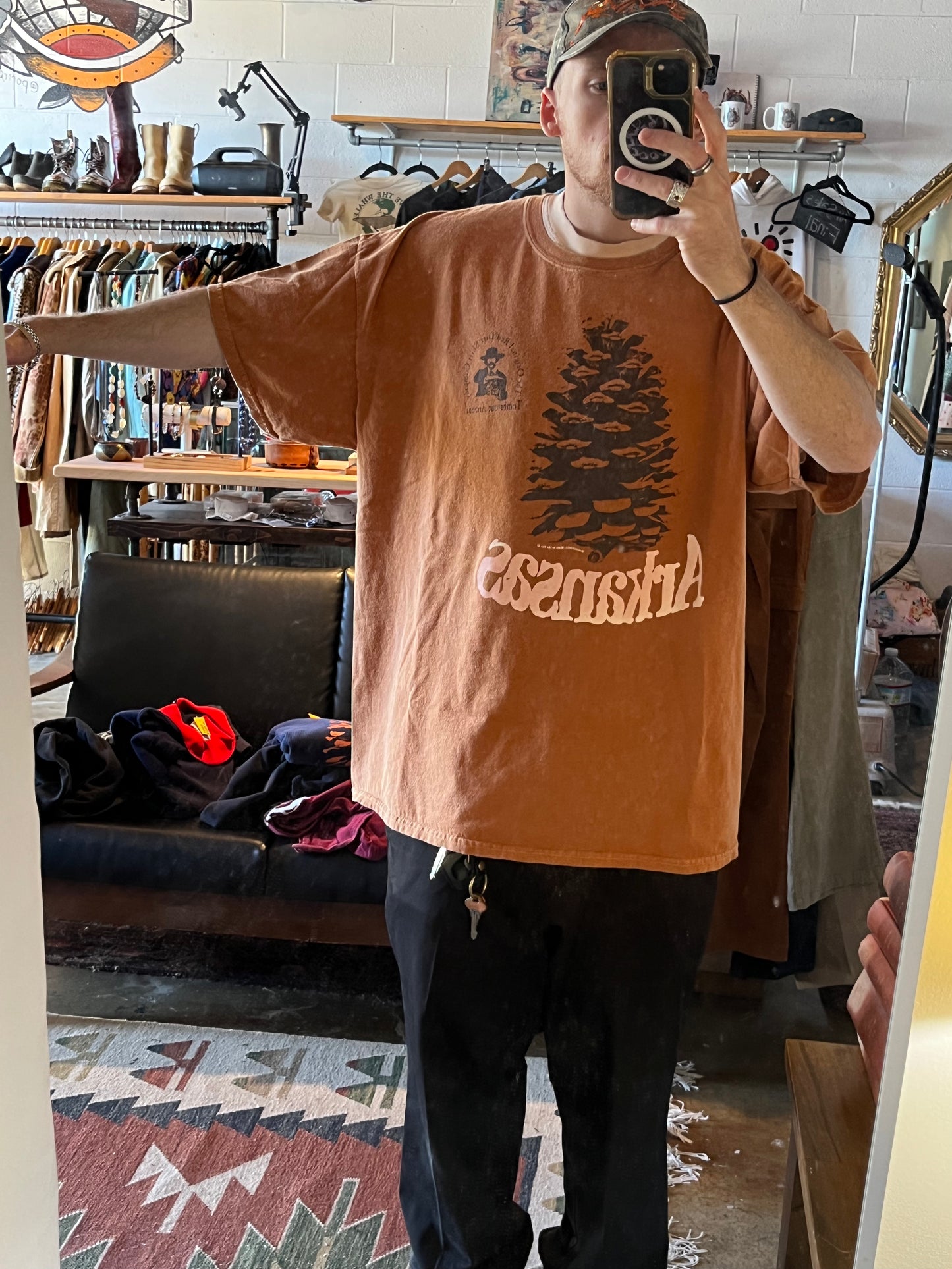XL Dirt Dyed T Shirt