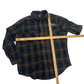 L/XL Cotton Flannel Pinecone Buttonup