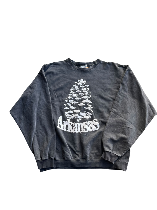 XL Heavyweight Vintage Snowcone Pinecone Sweatshirt