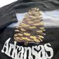 S Y2K Old Navy Arkansas Pinecone Cotton Raglan Pullover