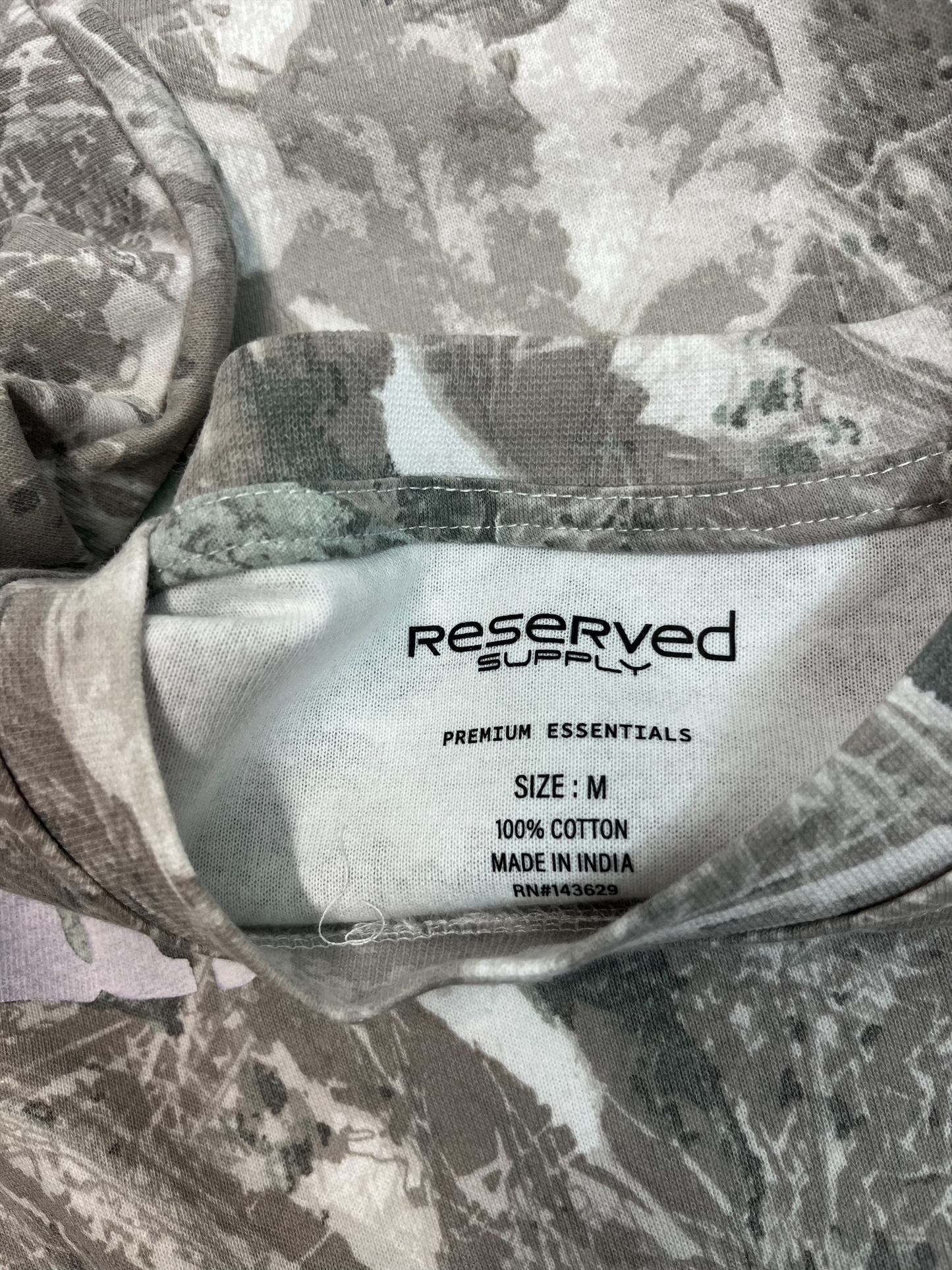 Oversize M Camo Pinecone Shirt