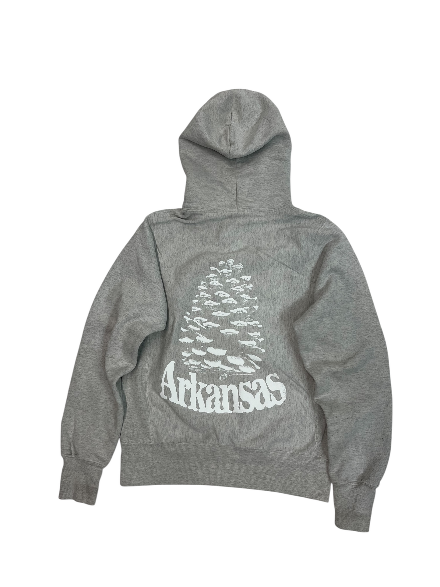 XS Reverse Weave Champion Arkansas Ghostcone Hoodie